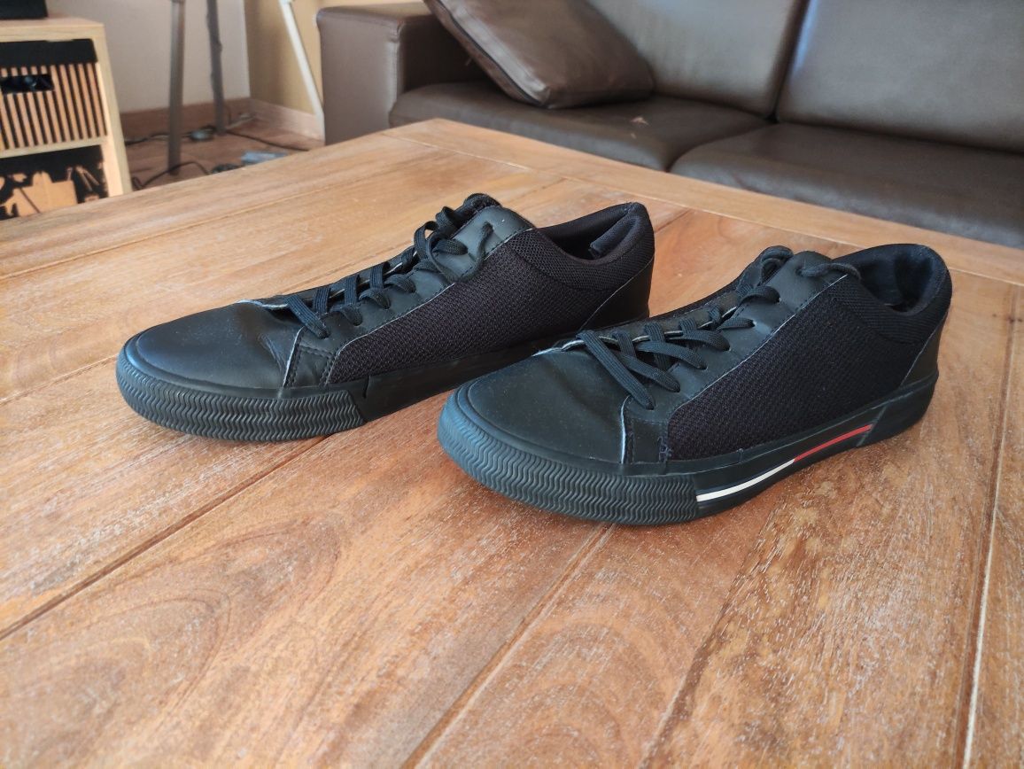 Tenisówki Tommy Hilfiger Core Mix VULC Black, r. 44
