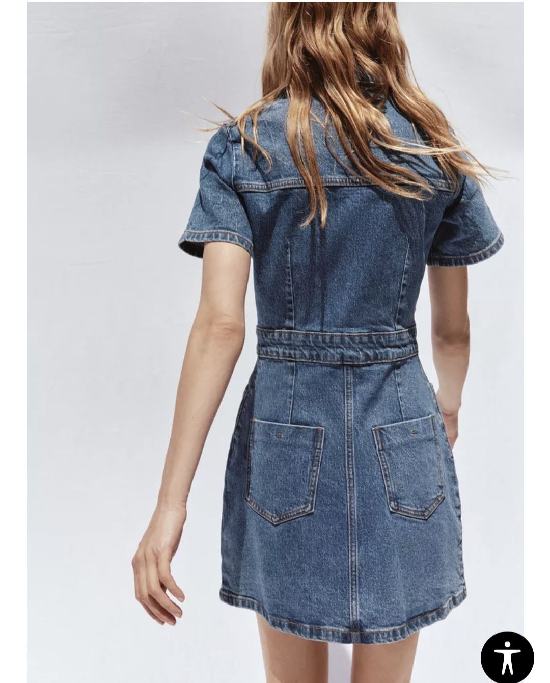 Джинсова сукня Zara