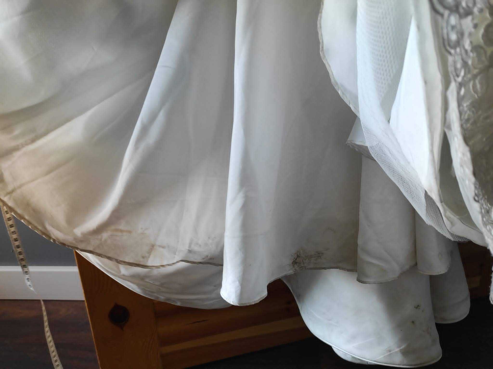 suknia ślubna rozm 36-38, syrenka, włoskiej produkcji