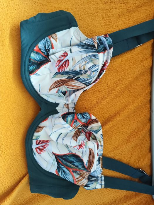 Biustonosz plażowy kąpielowy 80F Kris Line Sorento soft miękki fiszbin