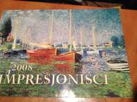 Kalendarz na 2008 rok "Impresjoniści"-12 ilustracji ich obrazów