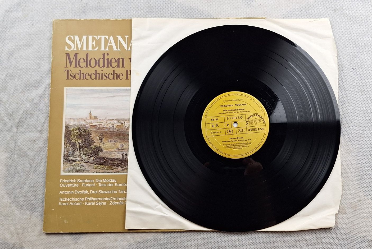 LP Smetana, Dvorak - Melodien Von Der Moldau