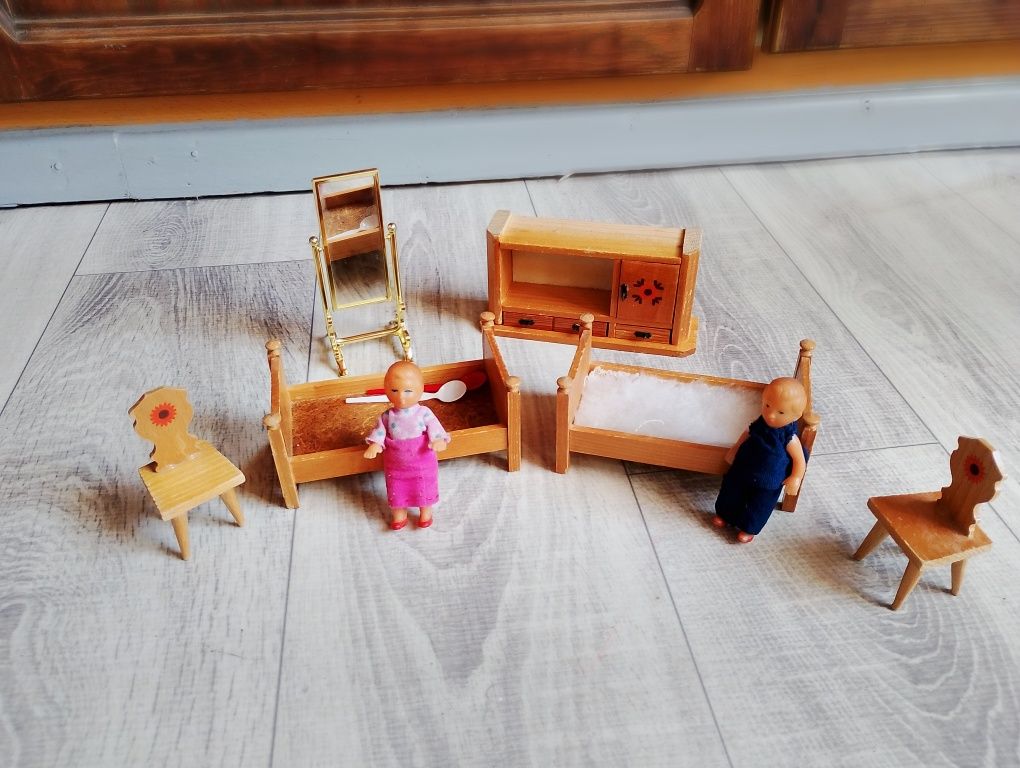 Mebelki miniaturowe vintage