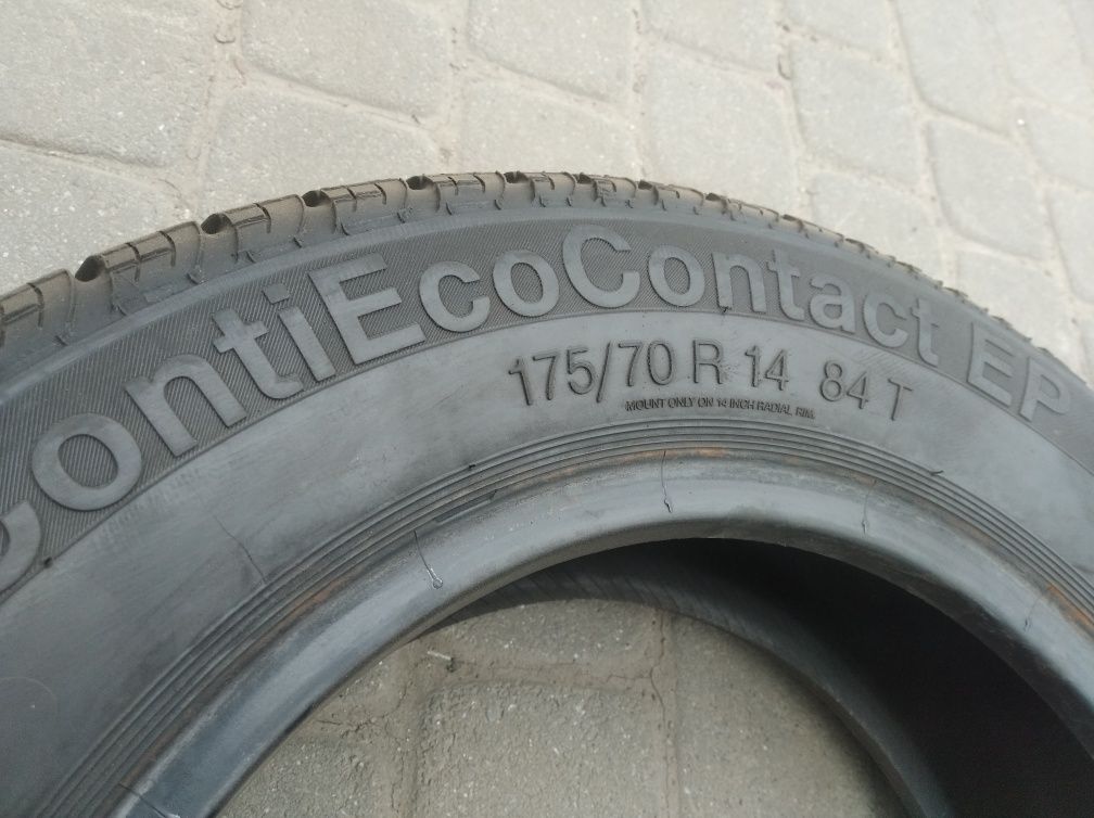 175/70  R14 Continental ContiEcoContact EP розпаровка одна шина
