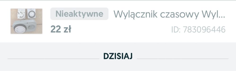 Wyłącznik czasowy 2 szt