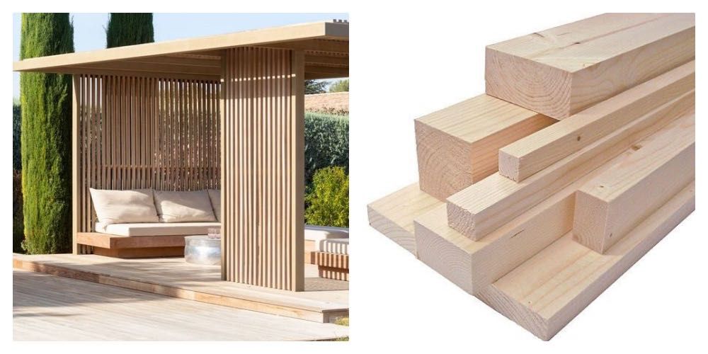 kantówka drewniana heblowana , kantówki świerk , legary , belki surowe