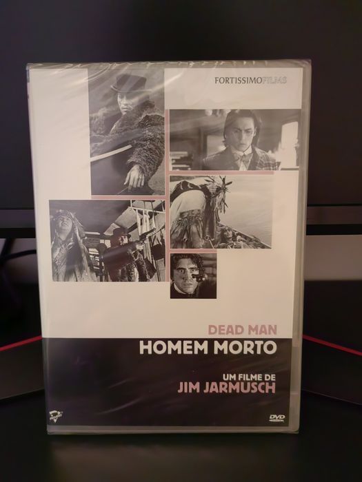 Filme DVD "Dead Man - Homem Morto" com Johnny Depp - novo e selado