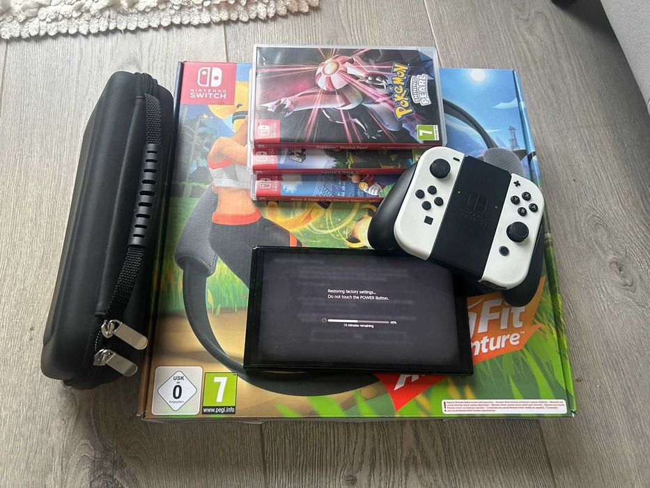 Nintendo Switch Oled stan idealny wersja premium