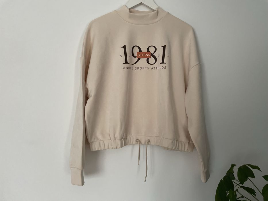 Guess kremowa bluza damska rozmiar M/38