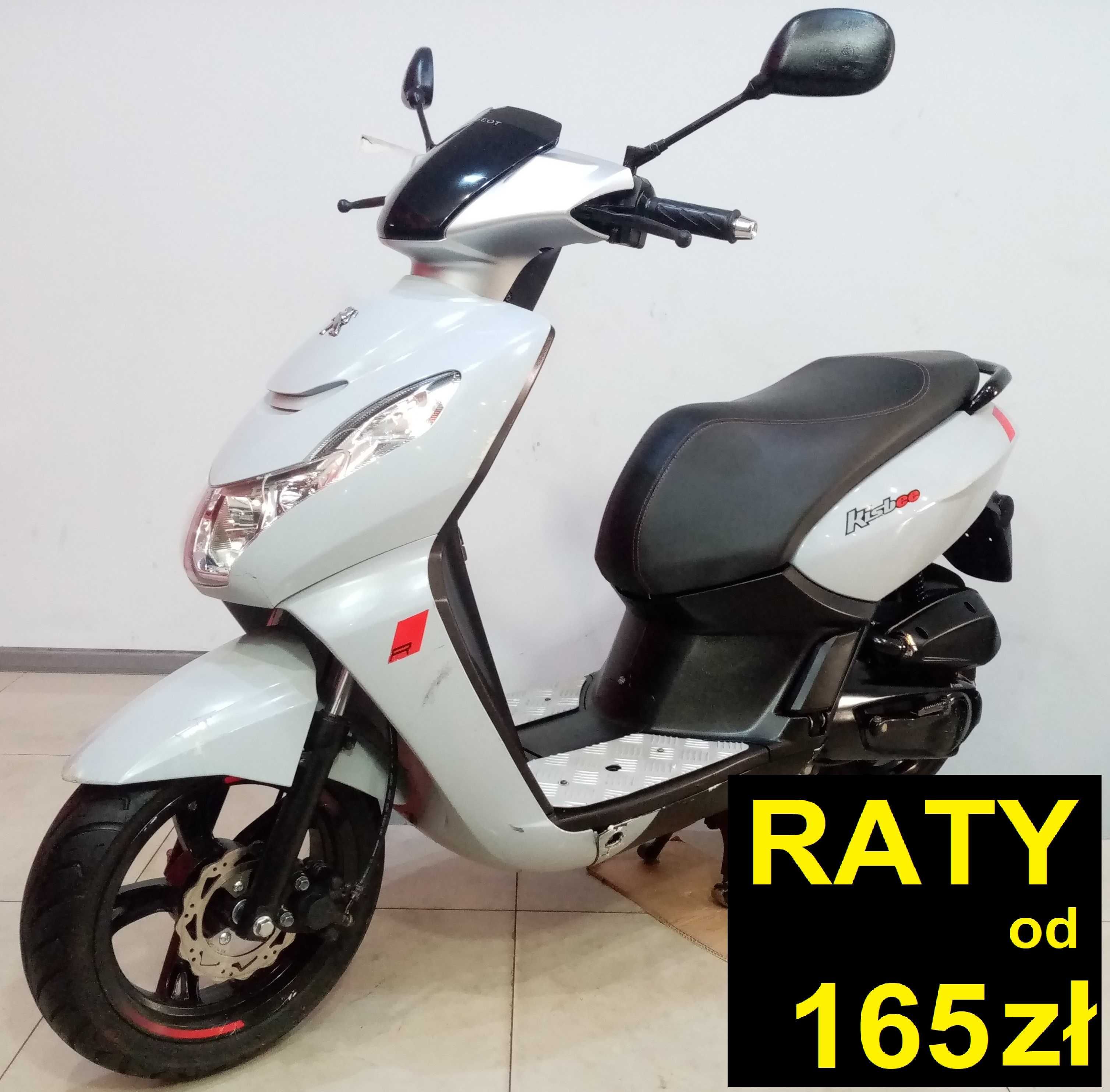 PEUGEOT KISBEE 50cm3 czterosuw na wtrysku 2020rok najnowszy LED