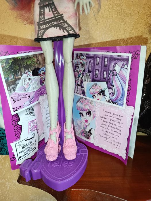 Рошель з крилами. Монстер хай Monster high Скаріж крылья