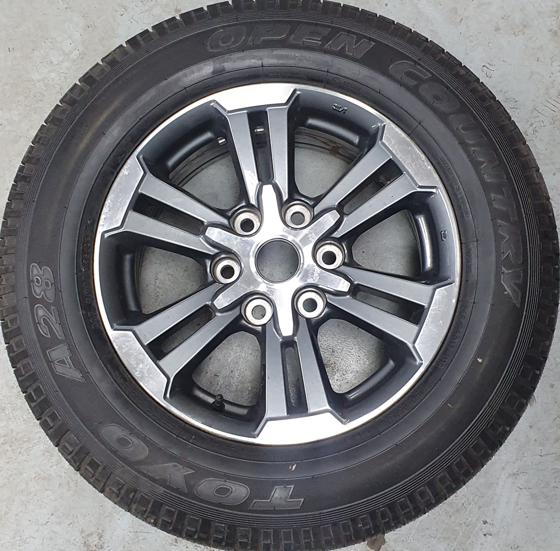 Koła Aluminiowe 17" MITSUBISHI Nowe Opony TOYO 6x139.7 Idealny Stan !