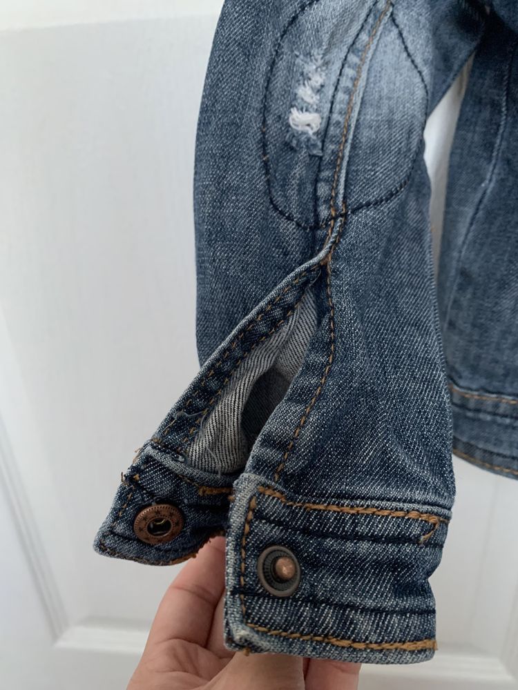 Джинсовая куртка, джинсовка 3-4 года