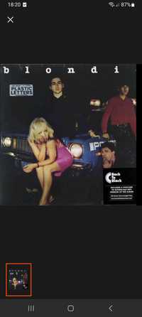 Blondie "Plastic letters" płyta winylowa winyl