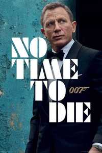 Plakat James Bond - No Time To Die A1 Obraz