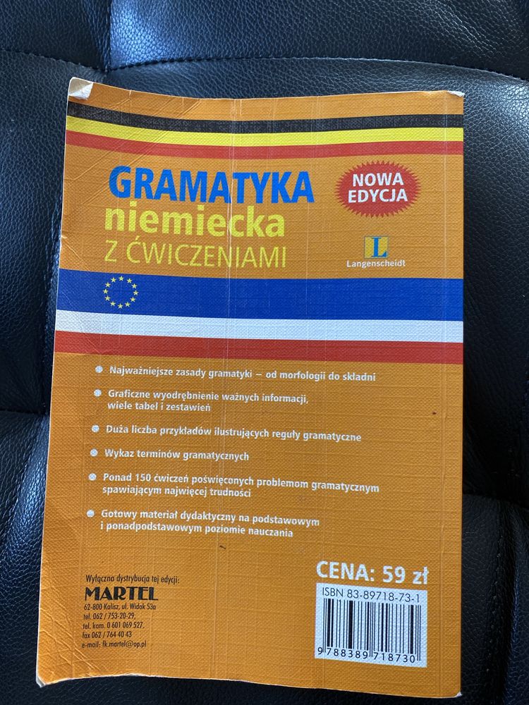 Gramatyka niemiecka z cwiczeniami  Martel