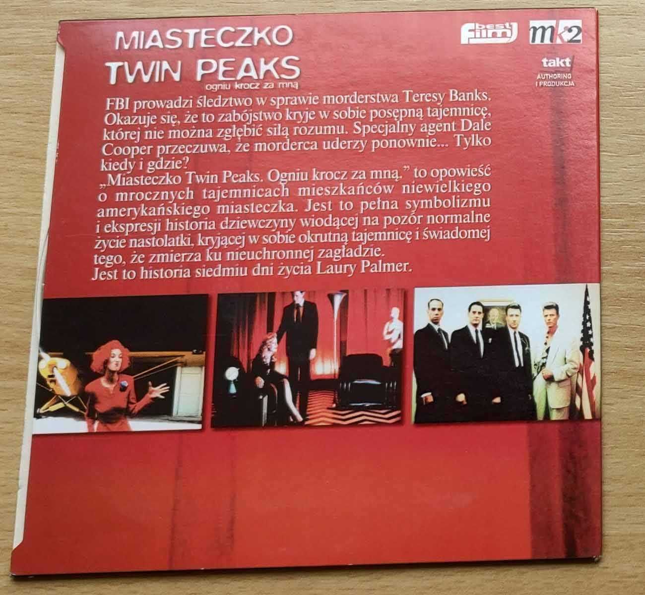 Miasteczko Twin Peaks - film na płycie dvd - reż. David Lynch