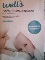 Discos de amamentação novos oferta