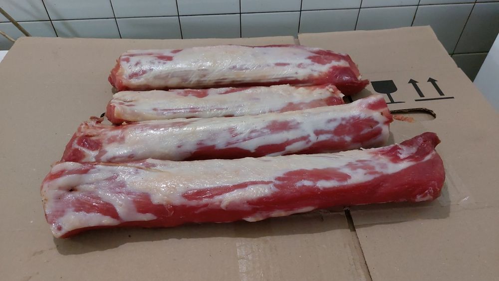 Сало домашнее маринованное генеральское