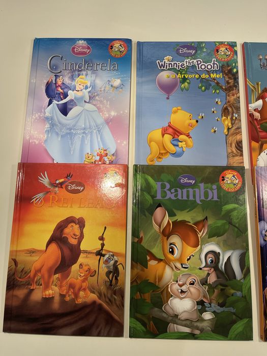 8 livros do clube do livro (Disney)
