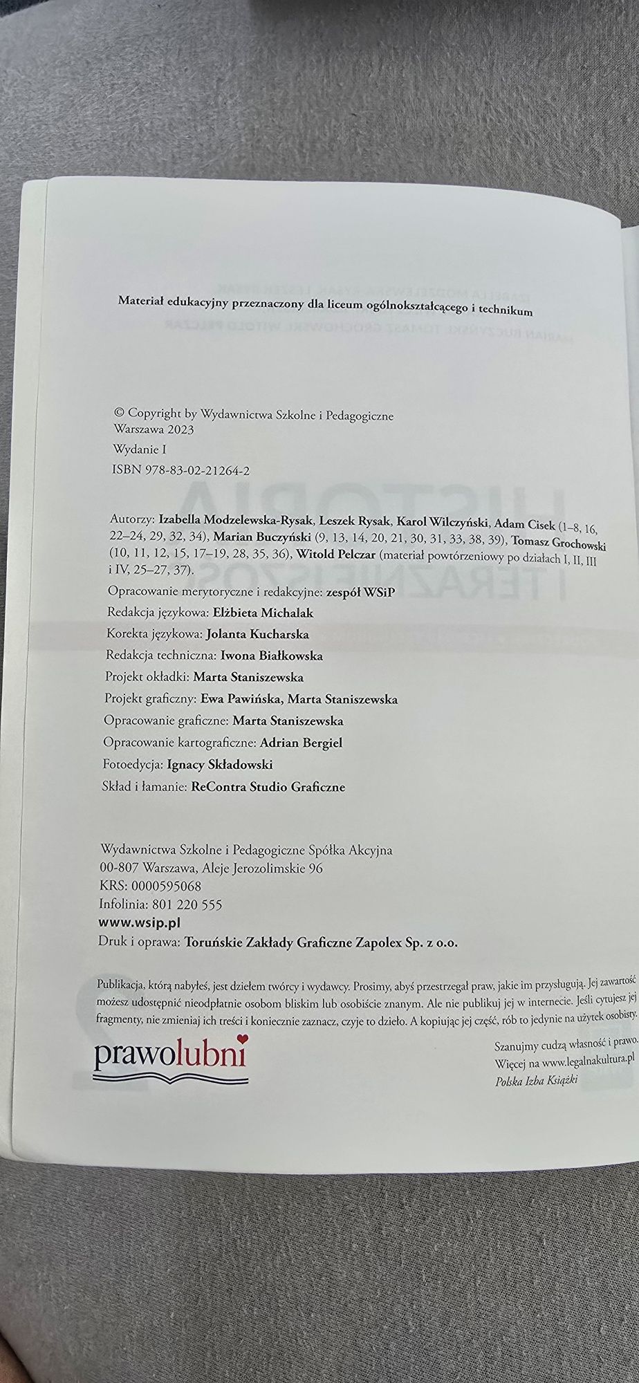 Historia i teraźniejszość 2 zakres podstawowy