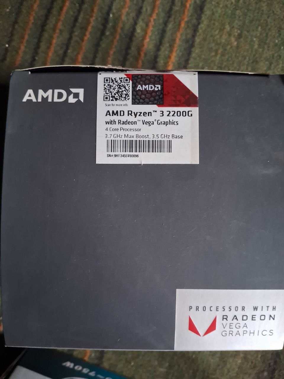 Процессор AMD Ryzen 3 2200G