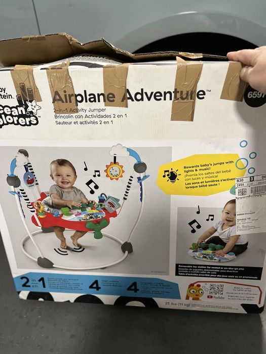 Baby Einstein - Skoczek pogo 2w1 OCEAN EXPLORERS 3xAA