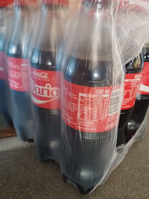 Coca-Cola 0,5l napój gazowany krótki termin