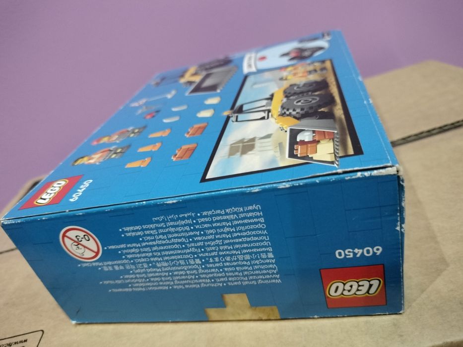 LEGO City 60450 Żółta ładowarka kołowa
