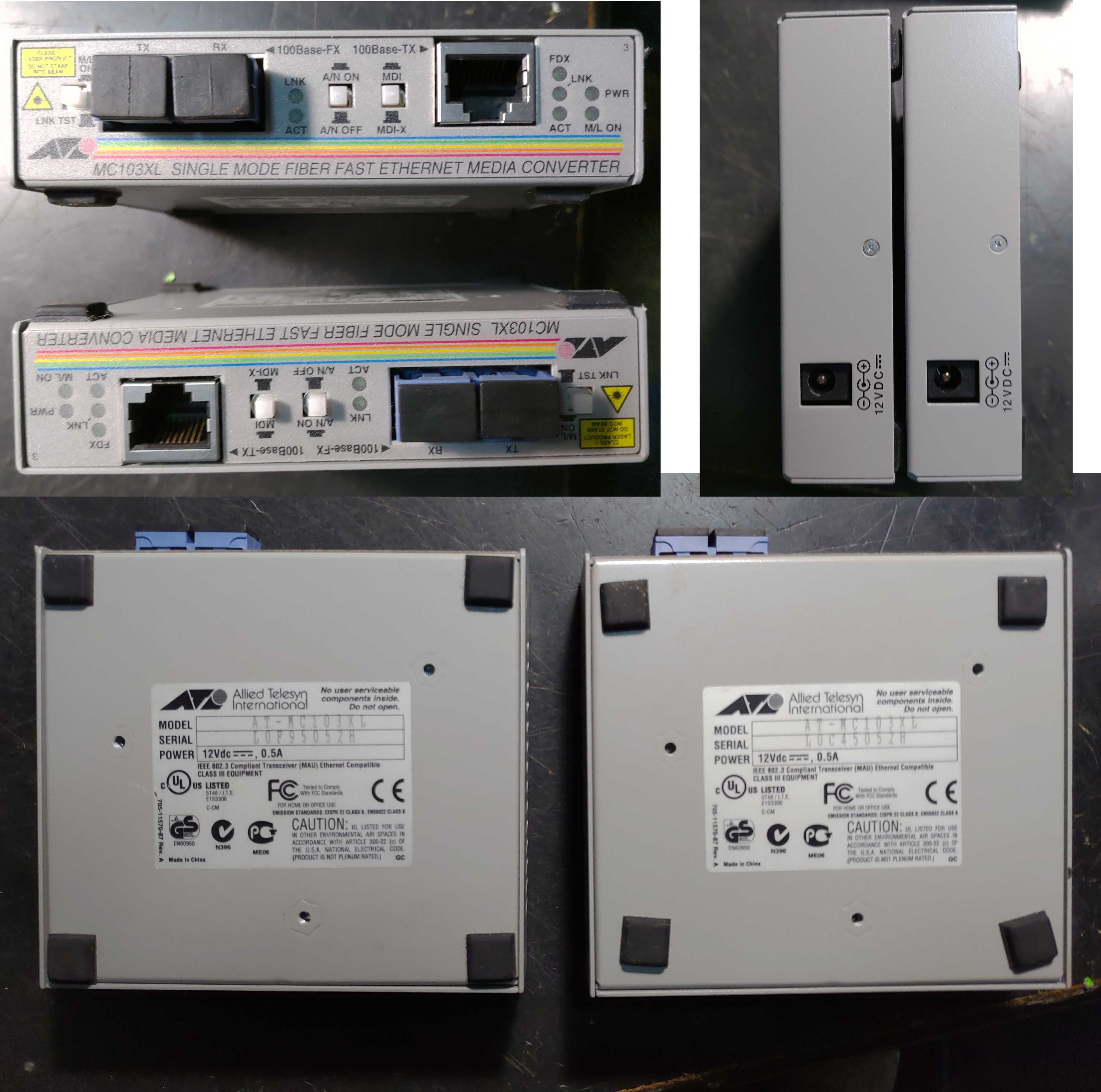 Медіаконвертери  вживані / SFP-2SM-10LC SFP-2SM-20LC модулі