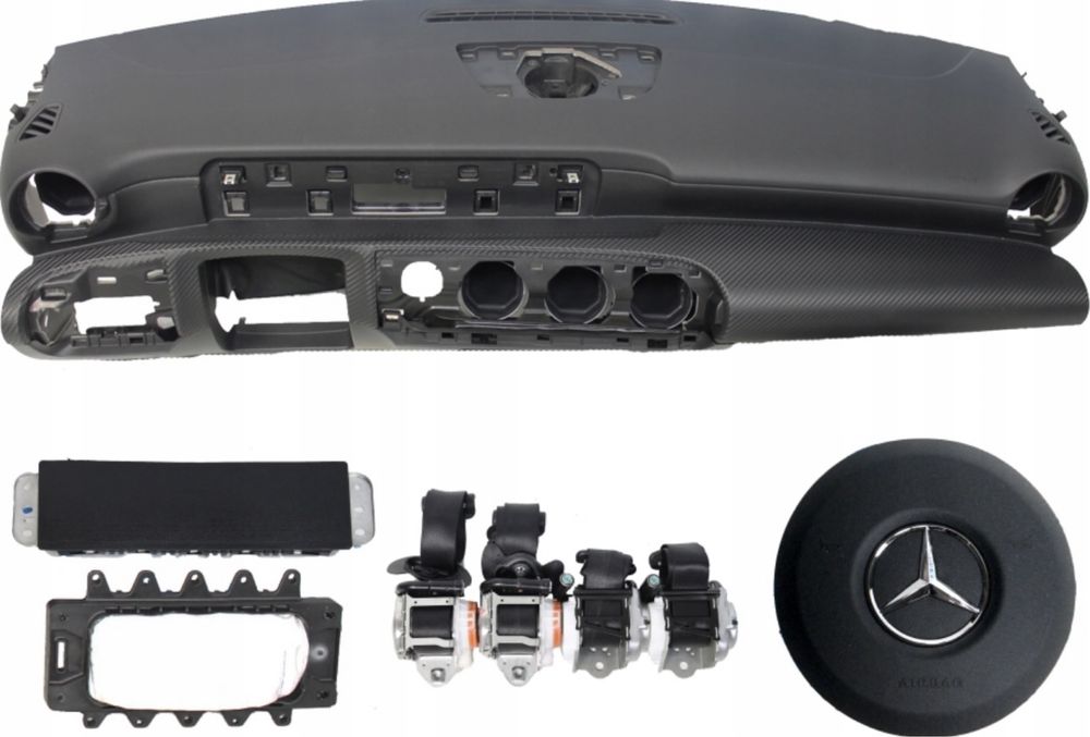 Kit airbag mercedes class A, CLA C118  original com ou sem costura