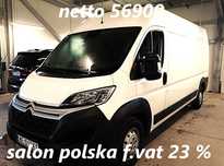 Citroen Jumper 35 BlueHdi L3h2 163km rok 2019 86 tyś km cena brutto