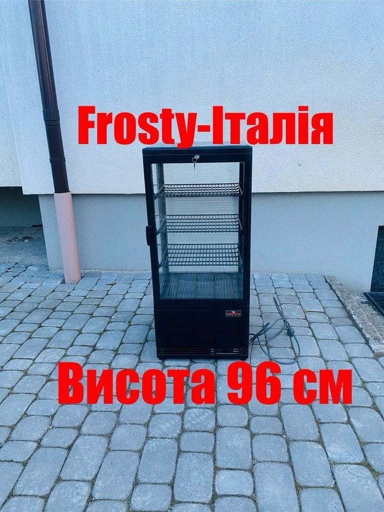 Холодильна Вітрина Frosty Десертна-Кондитерська Вертикальна Італія !!!