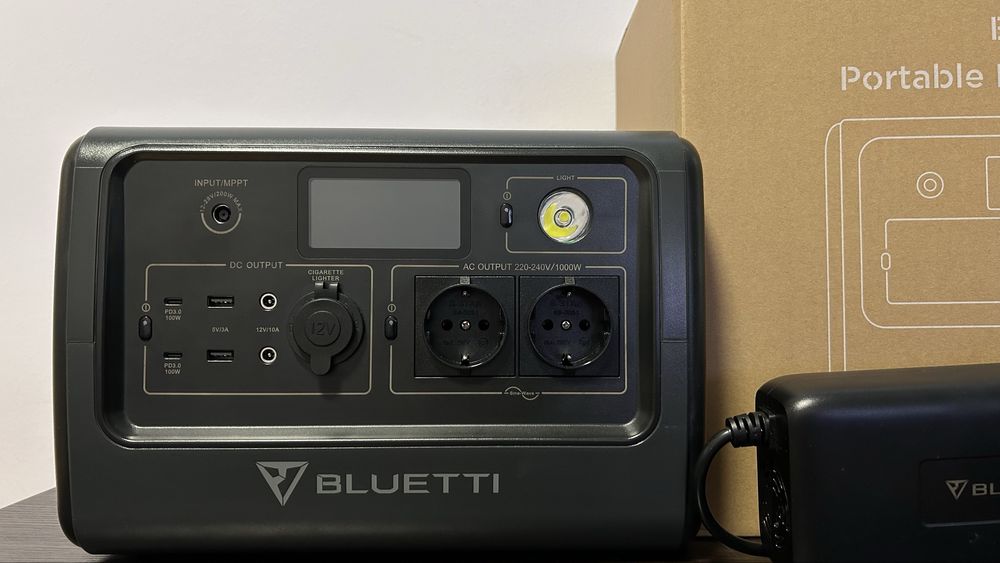 Зарядна станція Bluetti PowerOak EB70, 1000 Вт, 716 Вт*год