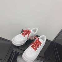 Nike Air Force 1 Low Supreme White EU 43