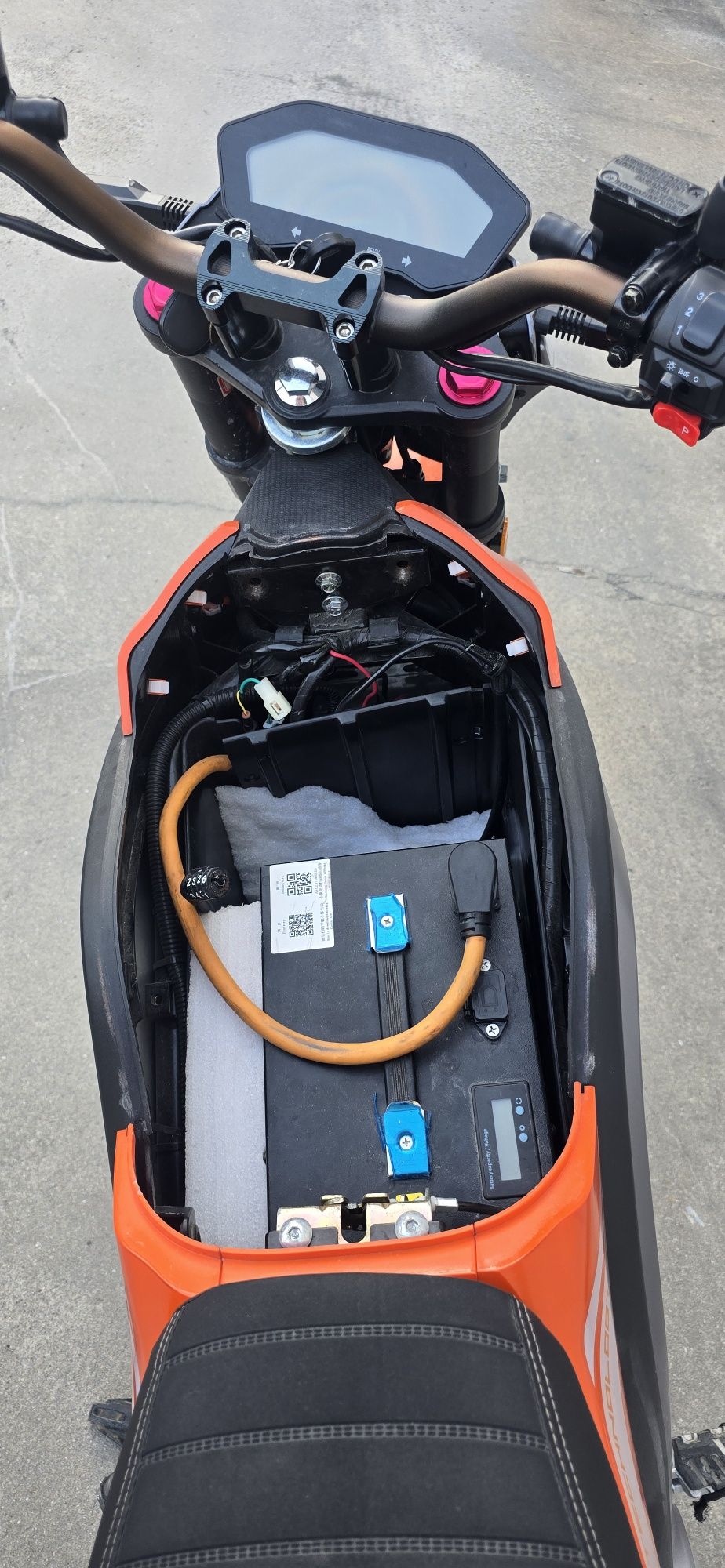 Venus x5 mota eletrica 2000w 72v 50ah sem carta de condução