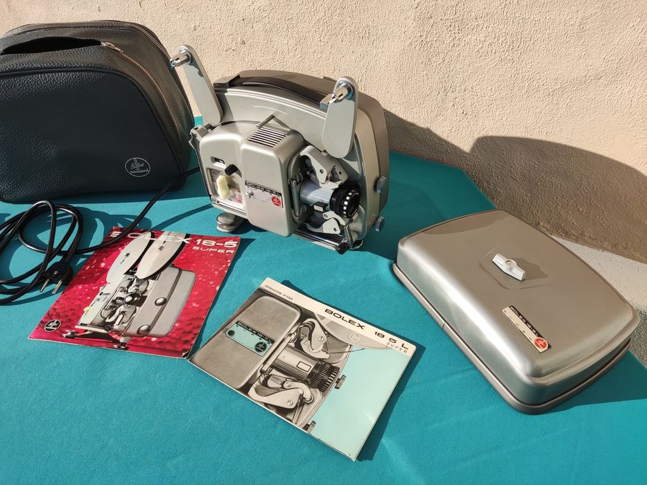 Bolex Paillard 18 - 5 Super projetor 8mm (1961) vintage