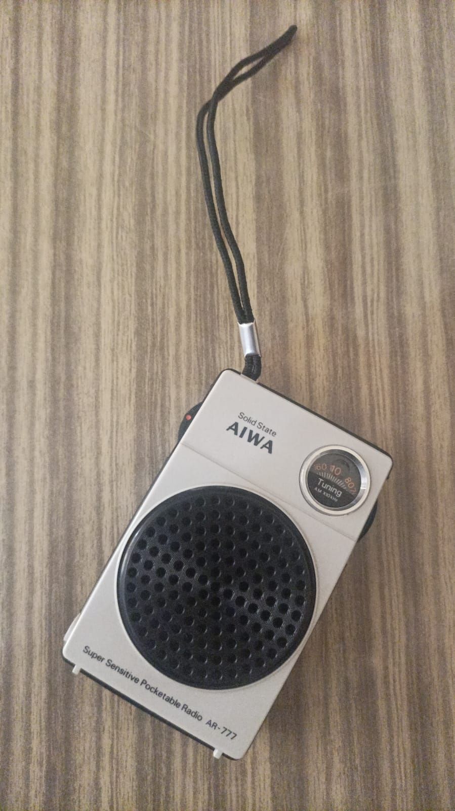 Radio a pilhas Marca (Aiwa) anos 70/80