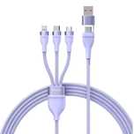 Flash Micro Usb Baseus Series Usb Usb-C 100W, Lightning, (Fioletowy)