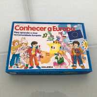 Jogo de tabuleiro - Conhecer a Europa