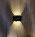 Lampa solarna, kinkiet 10 LED , zestaw 10 szt.