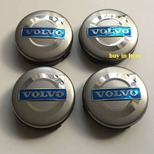 4 centros tampas de jantes volvo c70 s60 v70 v60 s80 v40 xc90 64mm