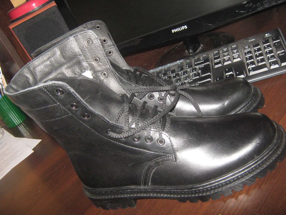 Берці Нато ЗИМОВІ хром.шкіра, підошва резина р 40 41 42 43 44 45 46