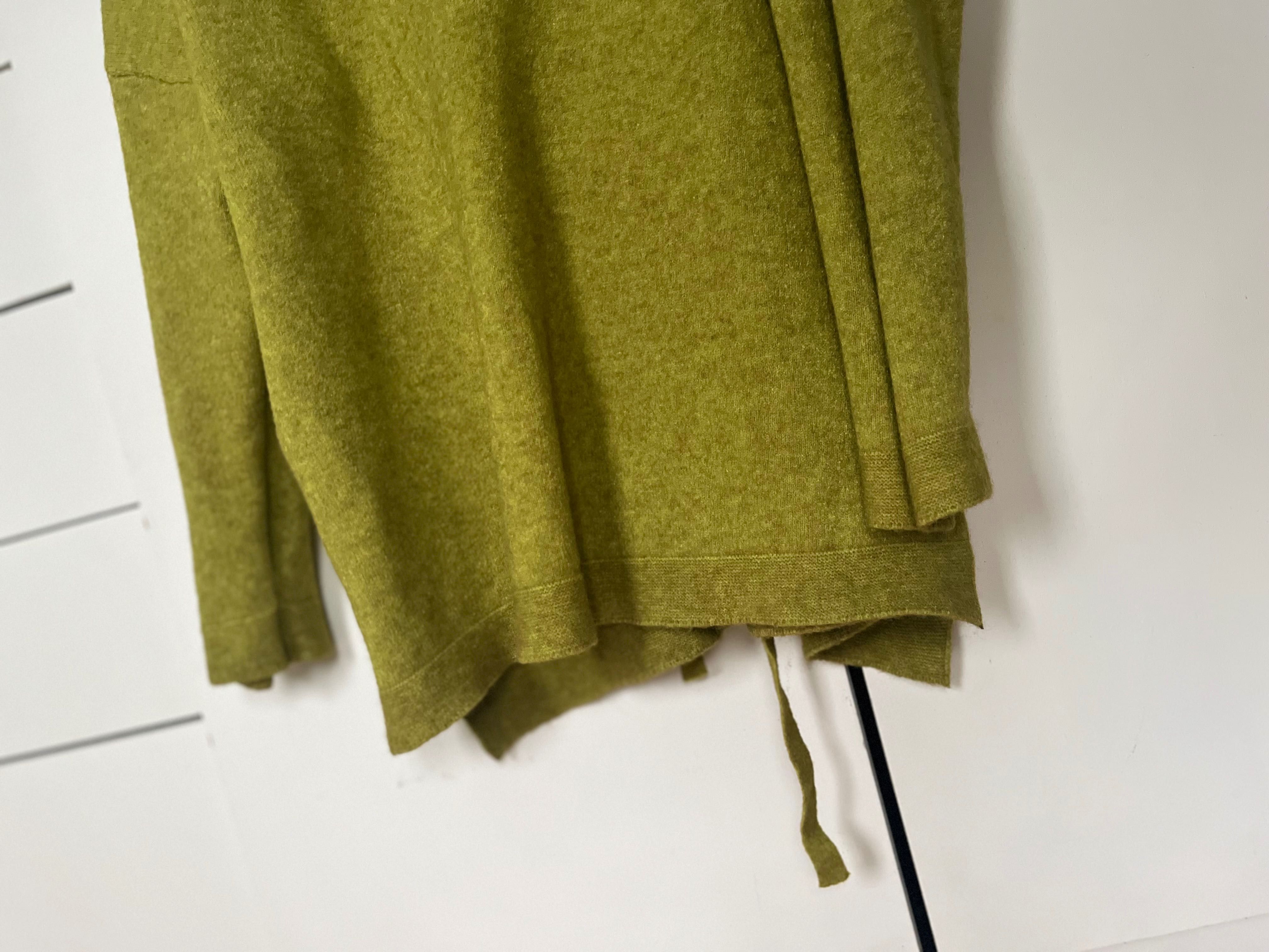 Sweter damski zielony N.Everyday rozmiar S/M Wiskoza modal angora