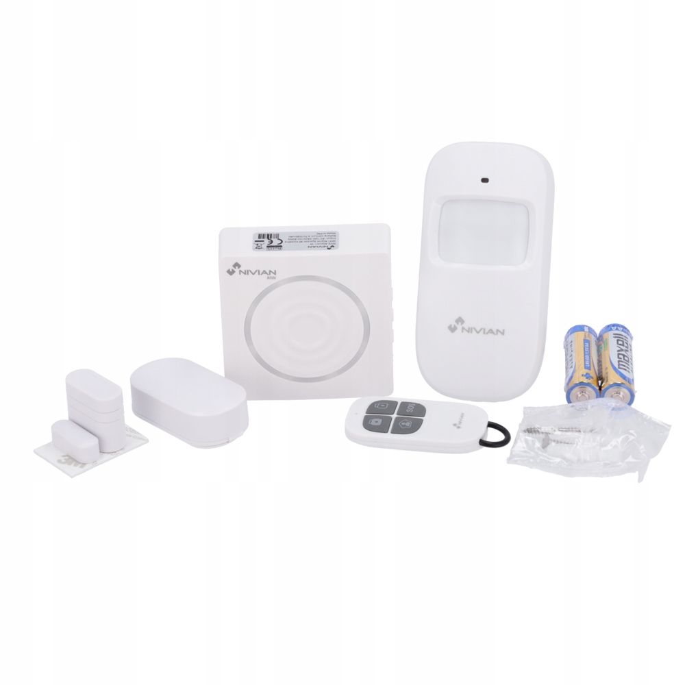 Inteligentny Zestaw Alarmowy Nvs-Alarm1-W