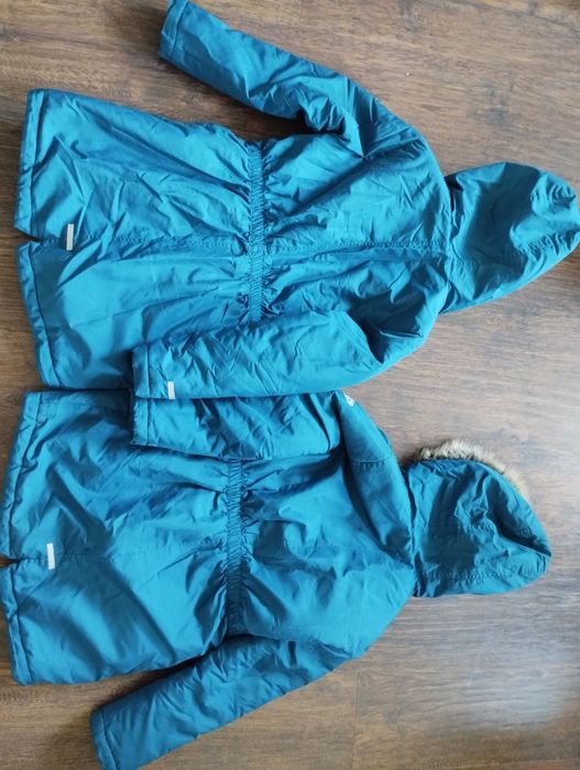 Kurtki zimowe Endo rozmiar 140 i 128