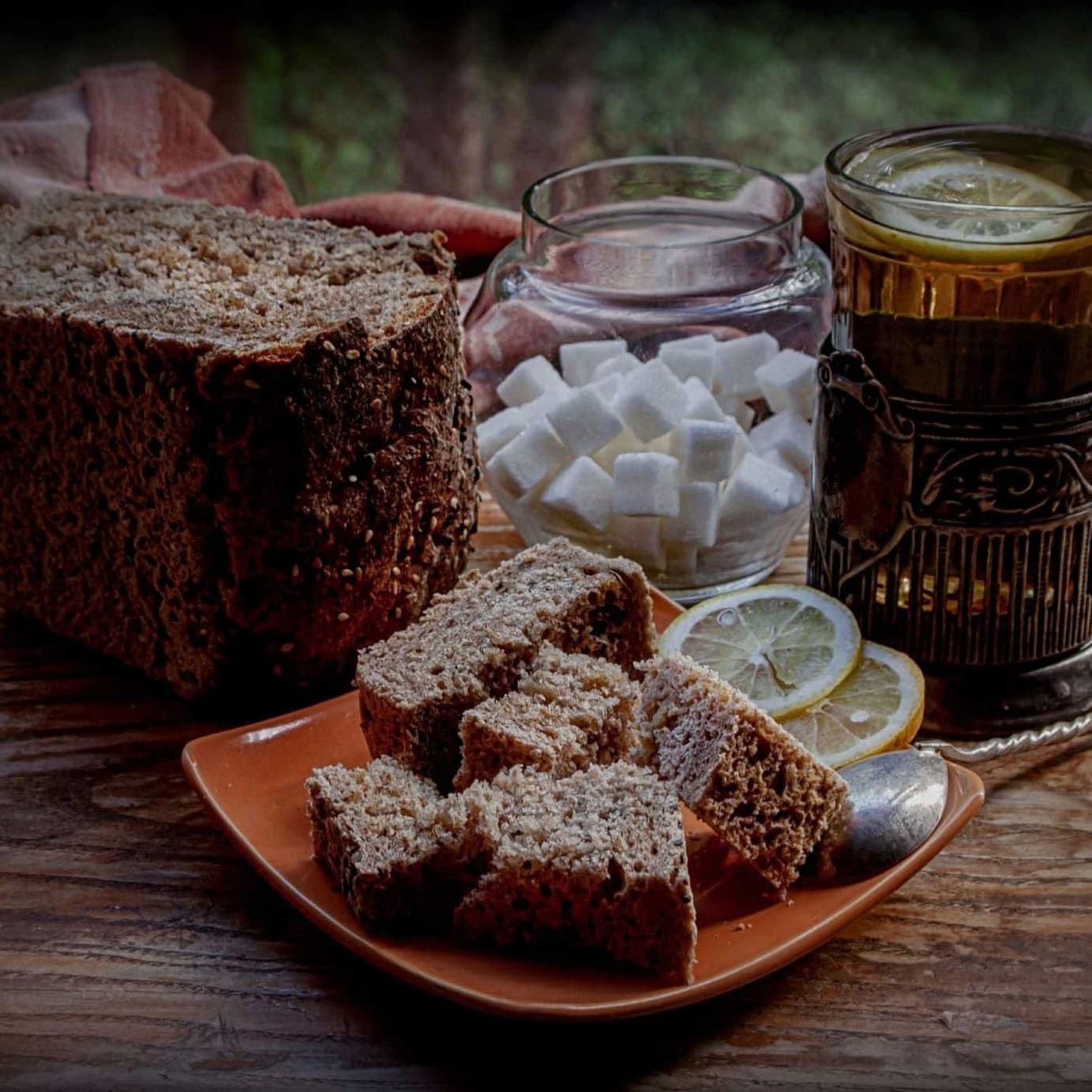 Хліб єксклюзивний на житній заквасці.