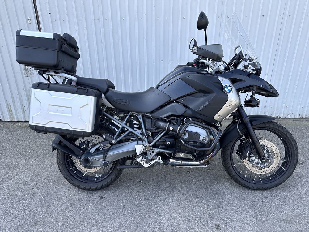 BMW GS 1200  Triple Black komplet kufrow