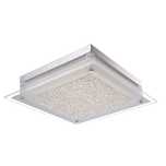Plafon LED sufitowy Vetti C47111-3 dekoracyjny 45x45 szkło kryształki