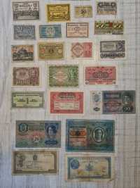 Sprzedam zestaw banknotów Austro-węgry, Niemcy, Rumunia, 34szt, okazja